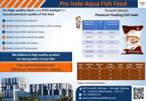 Murrel fish feed product catalog - Pro Indo Aqua Fish Feed image uploaded by afbnglobal.com